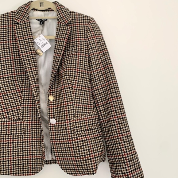 J. Crew Factory Jackets & Blazers - J. Crew Mercantile Tweed Blazer